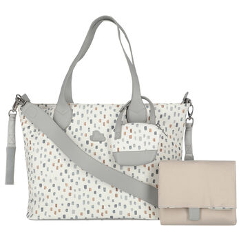 Ivory & Grey Baby Changing Bag